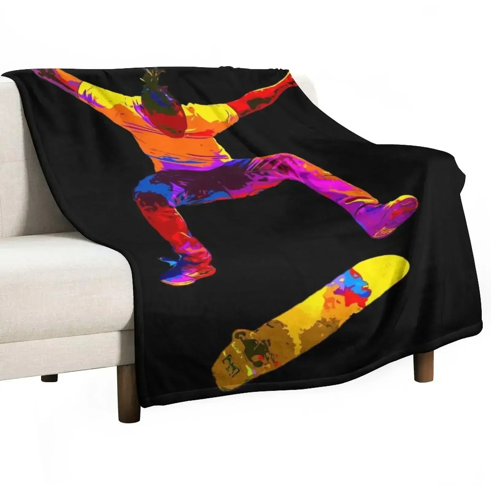 Цветное одеяло Kickflip Thins детские летние декоративные одеяла