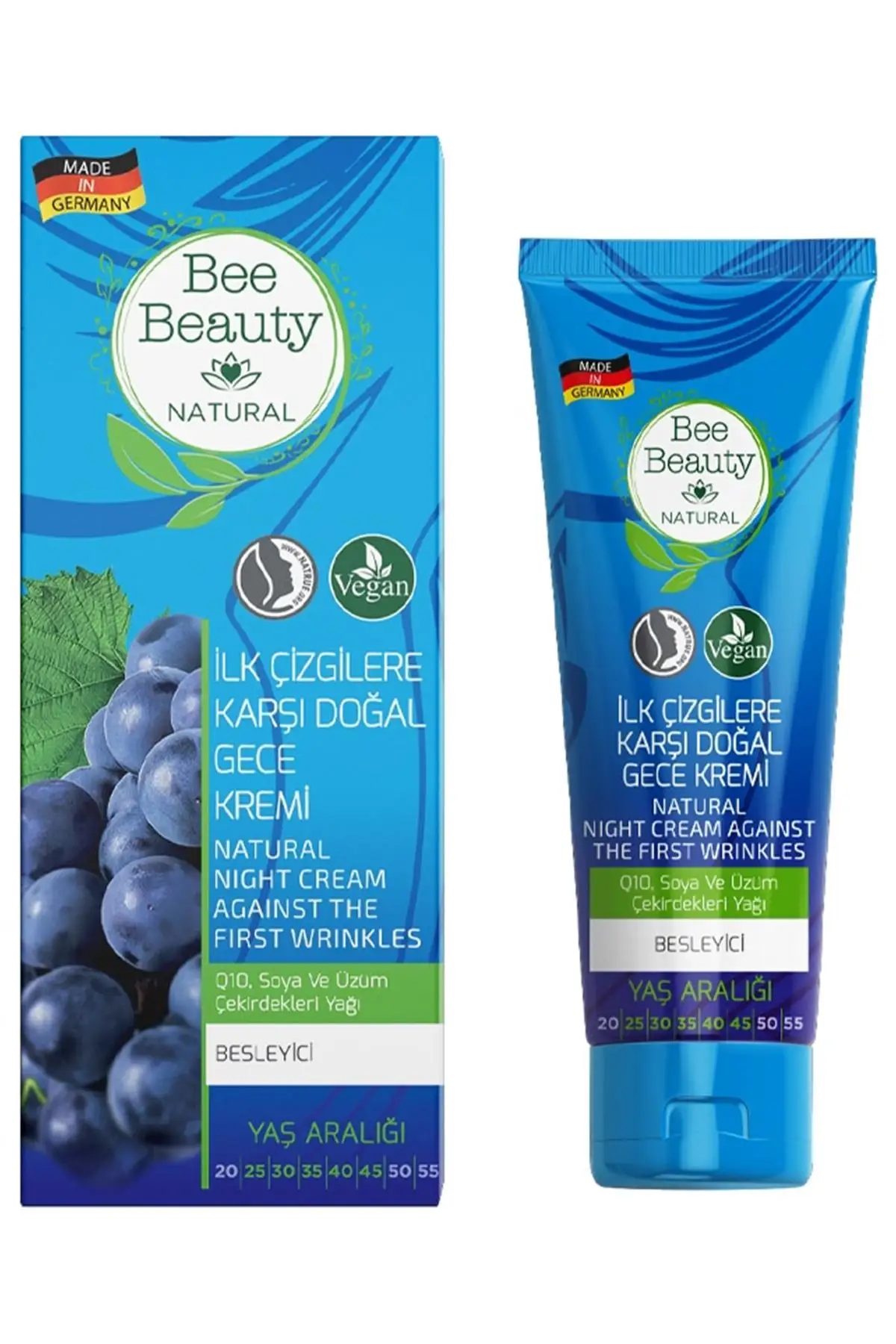 

Бренд: Bee Beauty, крем для лица с первыми линиями против натурального ночного крема, 50 мл, Категория: крем для лица