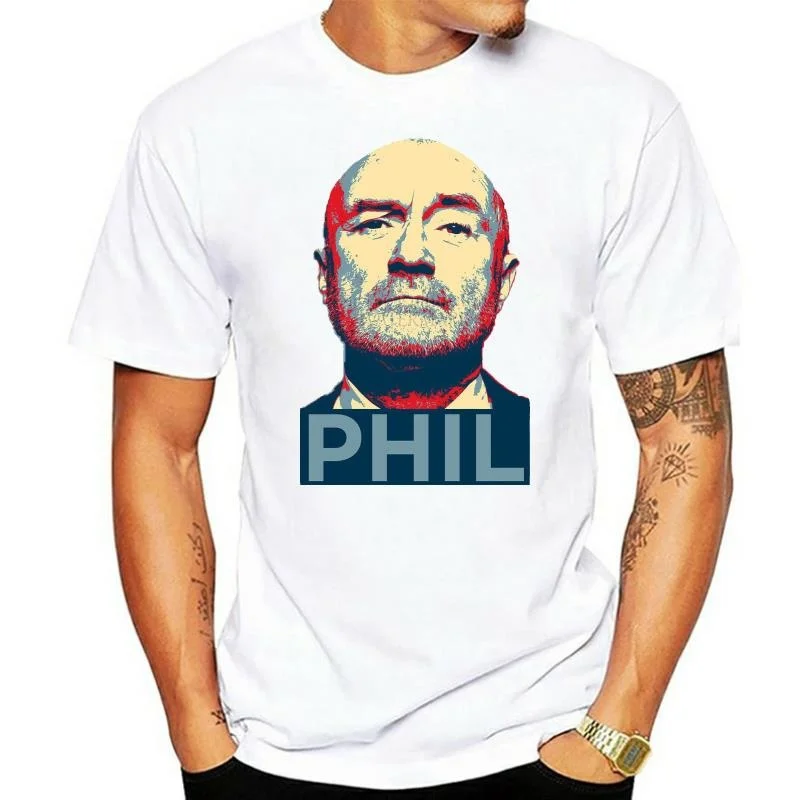 

Phil Collins Against All Odds T Shirt 203031 Present Casual Tee Shirt