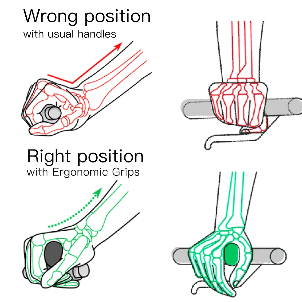 Ergonomic Design Mtb Bicycle Inner Bar ends MTB Mountain Road Gravel City Bike Handlebar Bar Ends Cycle Parts