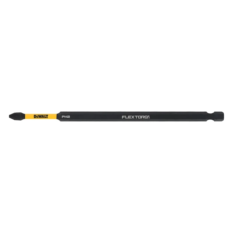 Фото DEWALT PH2 DT7800T ударные сверла FLEX TORQ 152 мм высокая твердость износостойкость деревообрабатывающая металлическая головка винта №4