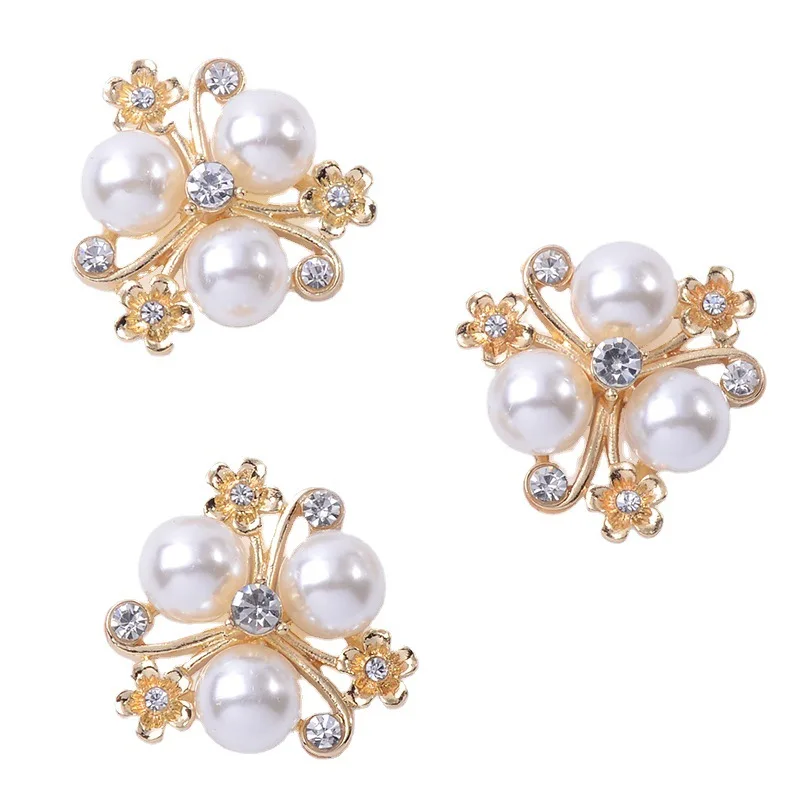 

Free Shipping 40pcs/lot Flat Back Rhinestone Button For Hair Flower Wedding Invitation DIY Flower Centerpiece LZY132