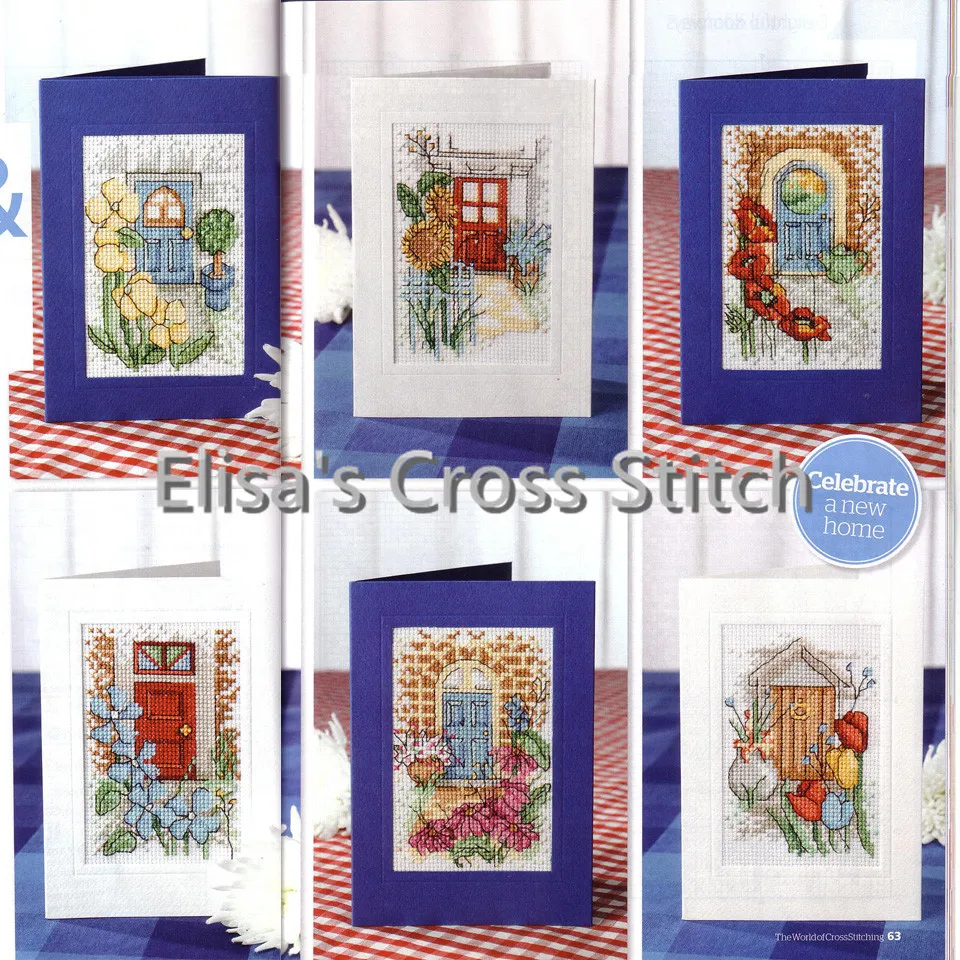 

CD219 14ct DIY Invitation Greeting Card With Special Art Popular Full Set CrossStitch Greeting Card Birthday Christmas Gift