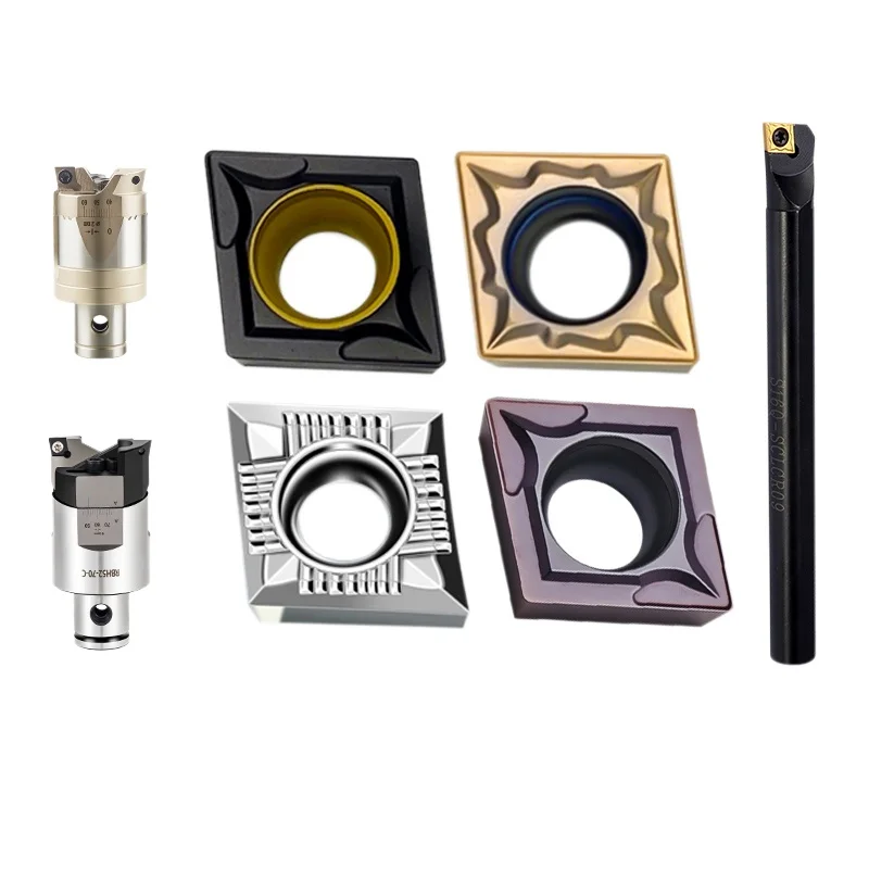 

Карбидная вставка CCMT060204 CCMT09T3 CCMT1204, магнитный Карбид CCMT, сверлильная вставка Ccmt0602 RBH, лезвие с ЧПУ