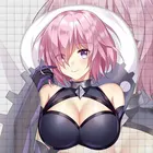 Коврик для мыши с рисунком FateGrand Order Mash Kyrielight Sexy Oppai, 3D силиконовый гелевый коврик для мыши, милый Аниме Манга с ковриком для запястья