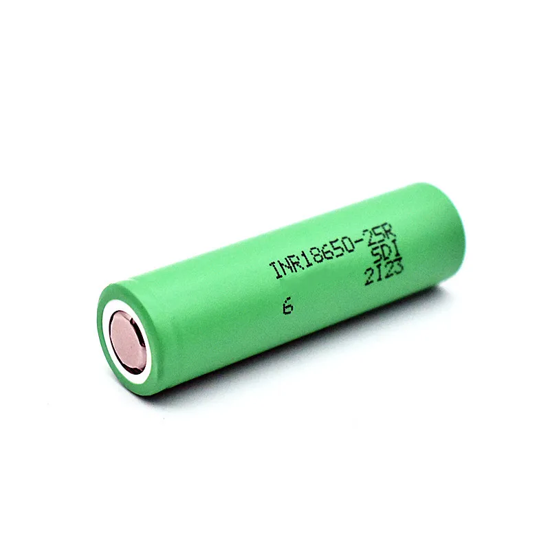 100% Original INR18650 25R 1865 2500Mah 3.7V 18650 Batterij Lithium Oplaadbare Batterijen Hoge Stroom Ontlading 20A Power Cell |
