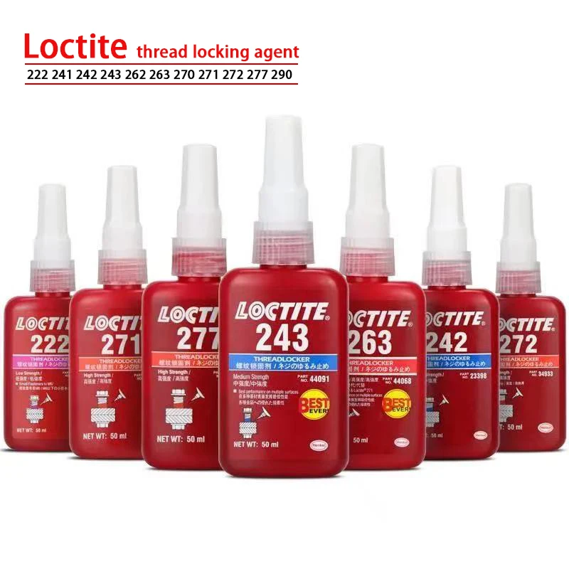 Винтовой Клей 50 мл Loctite 243 анаэробный клей для фиксации резьбы 241 242 262 271 всех видов