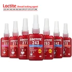 Винтовой Клей 50 мл Loctite 243, анаэробный клей, клей для фиксации резьбы, клей 241 242 262 271 для всех видов металлических резьб, не ослабляющий