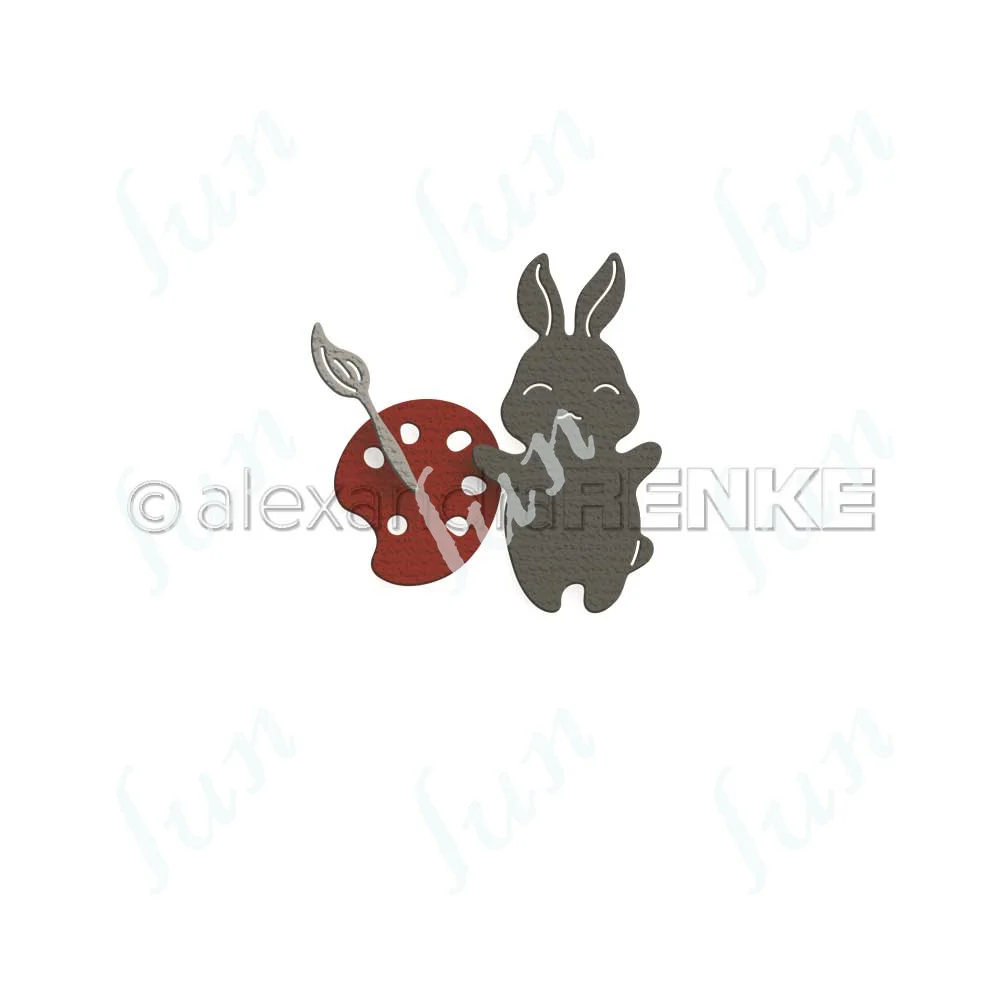 

2022 Spring New Easter Hot Sale Artist Rabbit Metal Cutting Dies for Handmade Diy Scrapbooking Photo Album Decoration Stencils
