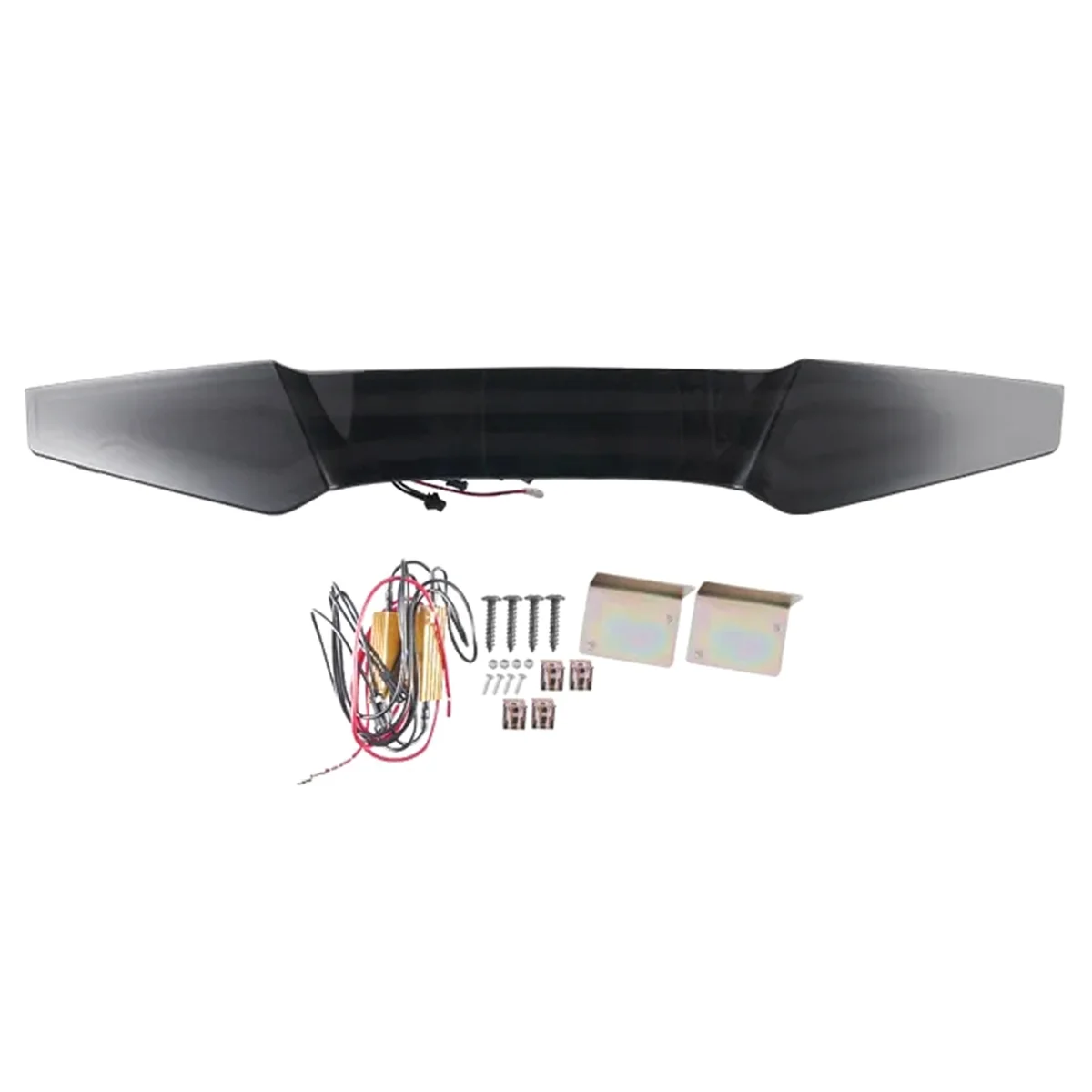 Задний фонарь для Honda GL1800 2012-2017 задний с золотым крылом модель 32126-MCA-S400