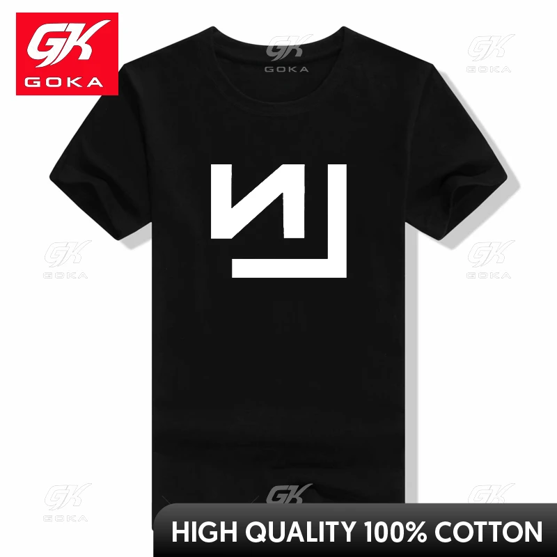 Футболка GOKA Nine Inch Nails из хлопка