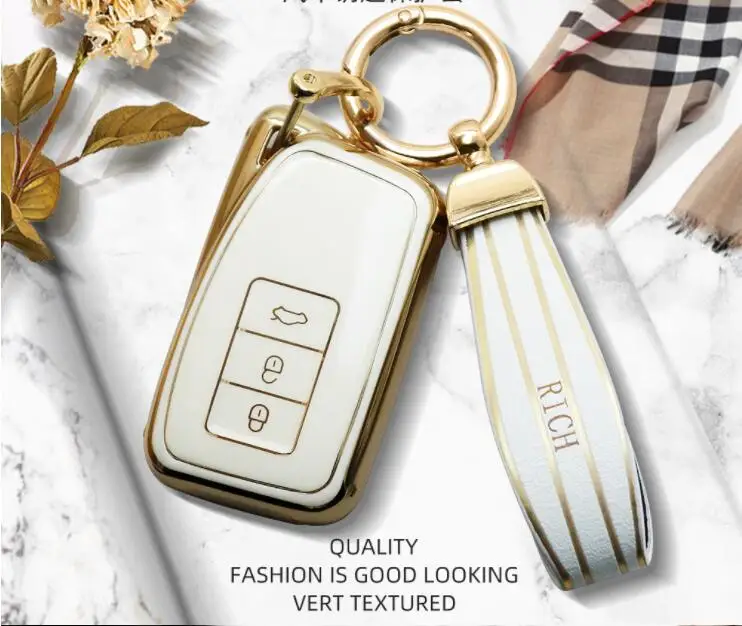 

Car TPU Key Case Holder Cover Chain For Lexus ES300h ES350 ES200 ES260 LS350 LS500h RX270 ES250 NX200t E200 CT200h GS IS NS