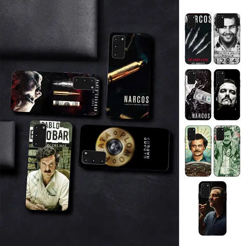 

Narcos tv series pablo escobar Phone Case for Samsung S10 21 20 9 8 plus lite S20 UlTRA 7edge