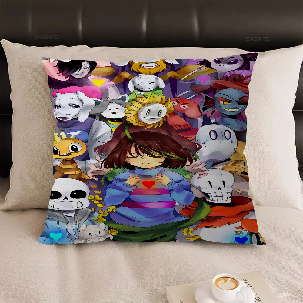 Аниме дизайн игры Undertale наволочка декоративная подушка диван домашний декор