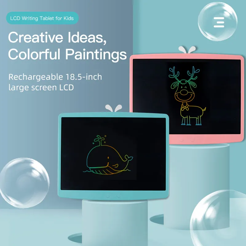 

18.5 Inch LCD Drawing Board Handwriting Pad Toys For Boys Girls