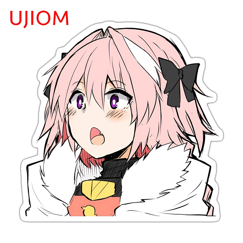 Наклейки UJIOM Astolfo Anime Sticker Kawaii Femboy Fanart для ноутбуков, водонепроницаемые, устойчивые к царапинам, для украшения кухонных шкафов, DIY (art.: 3920d8cb8d71e) - 3920d8cb8d71e