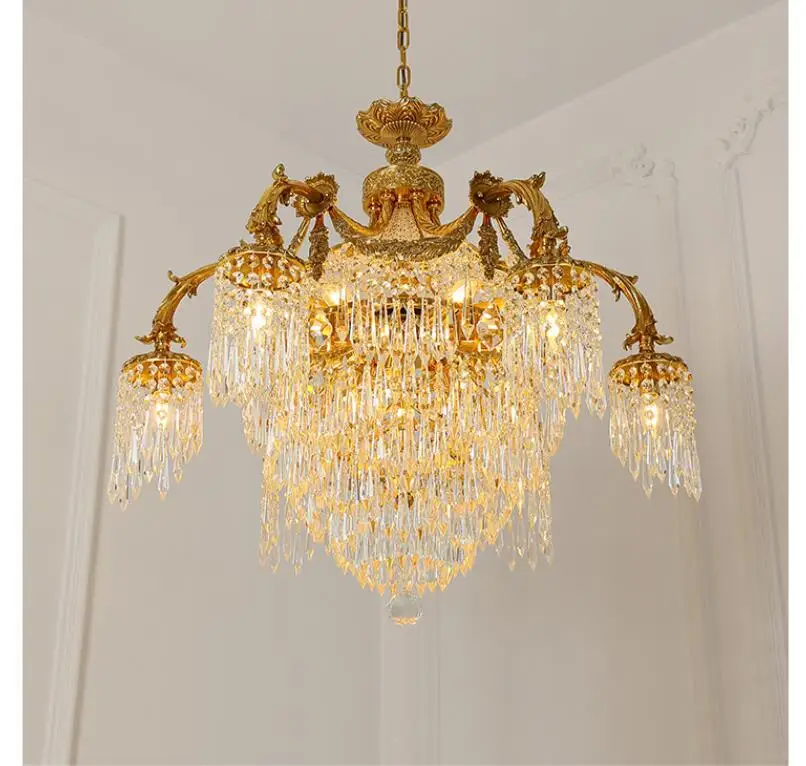 Рисунок 4 - Хрустальная люстра из французской меди