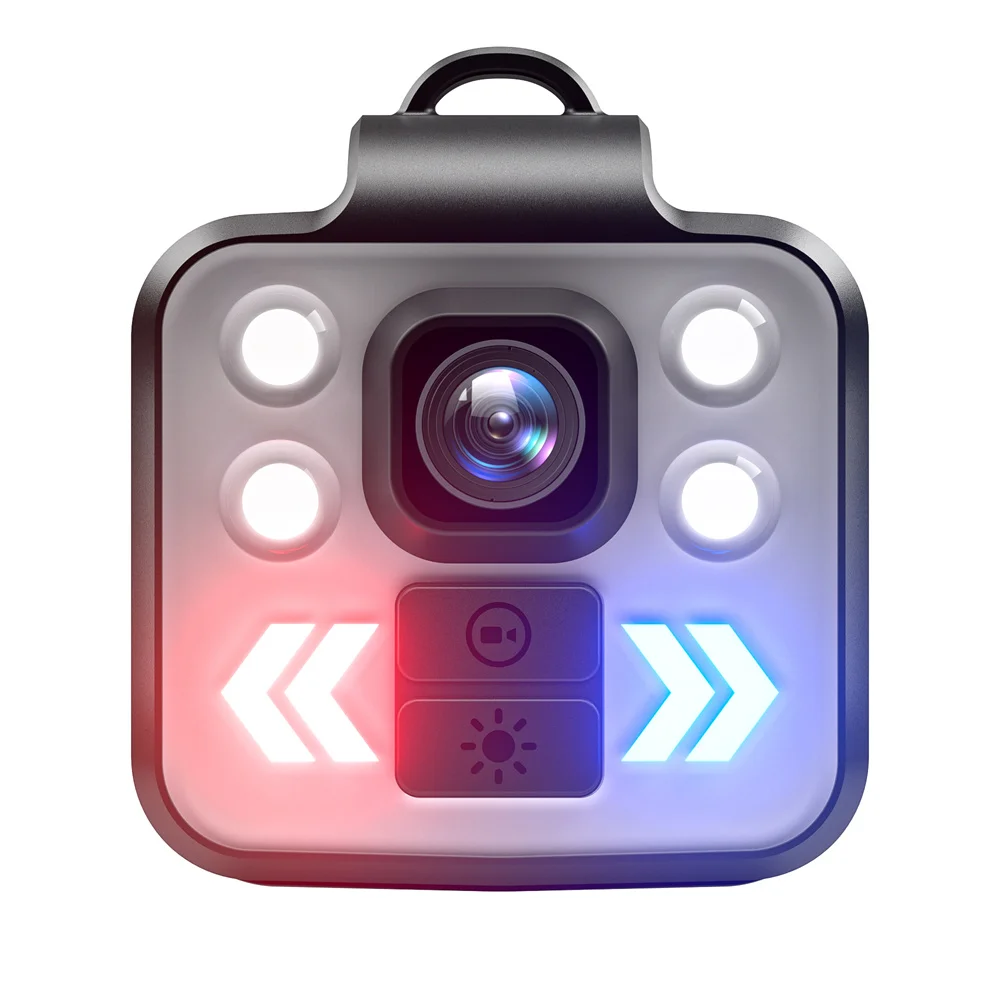 Yaergor W8 Flashlight LED Portable Outdoor Sport Biking Camera Bag Mini Small Recording Cameras with Head Body Cam YOUTUBE