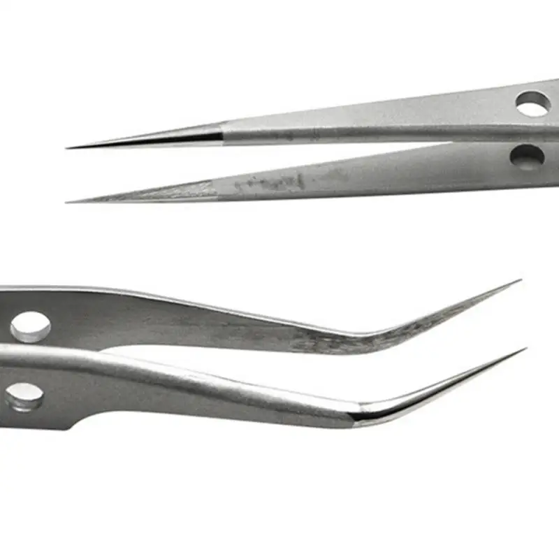 Прецизионные промышленные пинцеты антистатические магнитные из нержавеющей