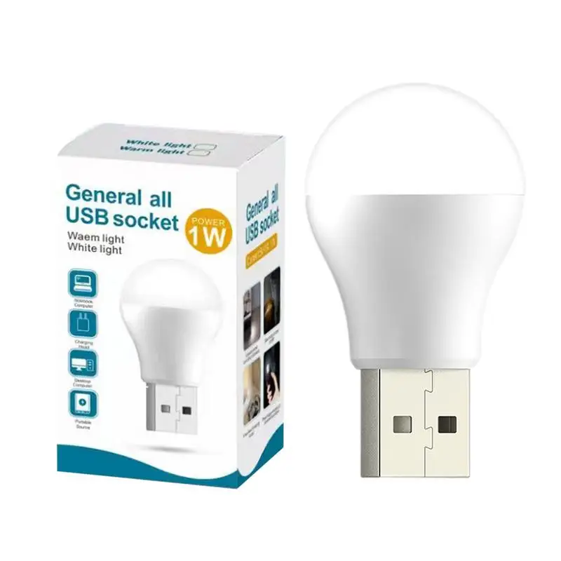 

USB Night Light Plug In Compact USB Lights By Night Energy-saving For Kids Bedroom Bathroom Nursery Hallway Stairs Kitchen