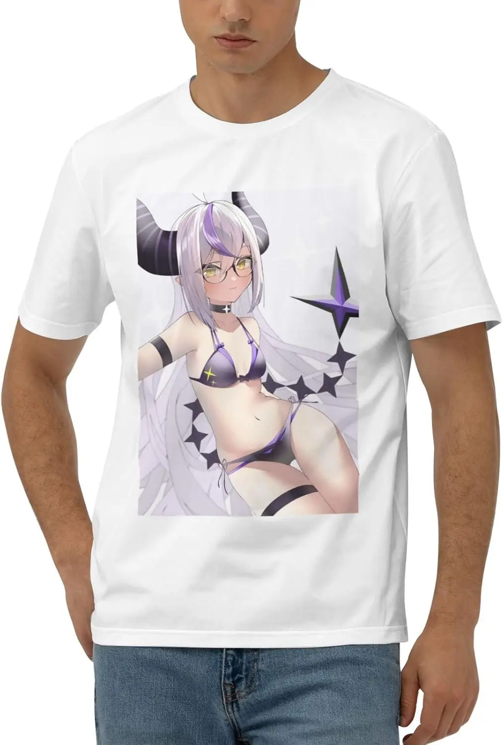 Футболка мужская хлопковая с коротким рукавом и круглым вырезом