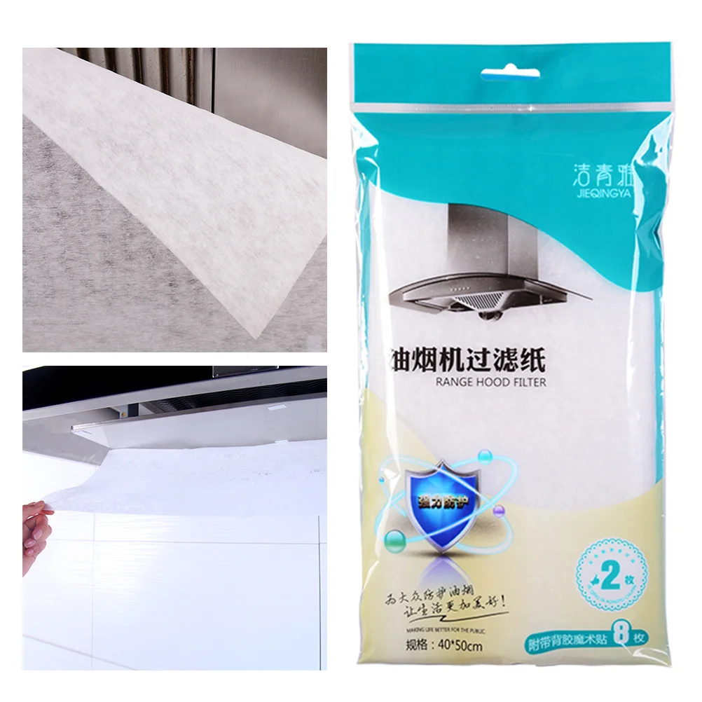 

Filter Paper Oil Hood Absorbing Grease Range Filters Kitchen Replacement Anti Extractor Exhaust Fan Sheets Cooker Microwave Pad