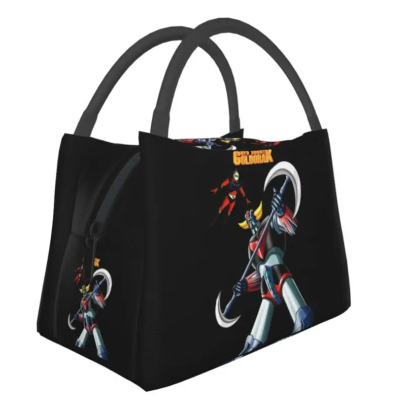 

Изолированные сумки для ланча НЛО-робот голдрейк для женщин, Аниме Манга, портативный охладитель, Термальный контейнер для бенто, больничны...