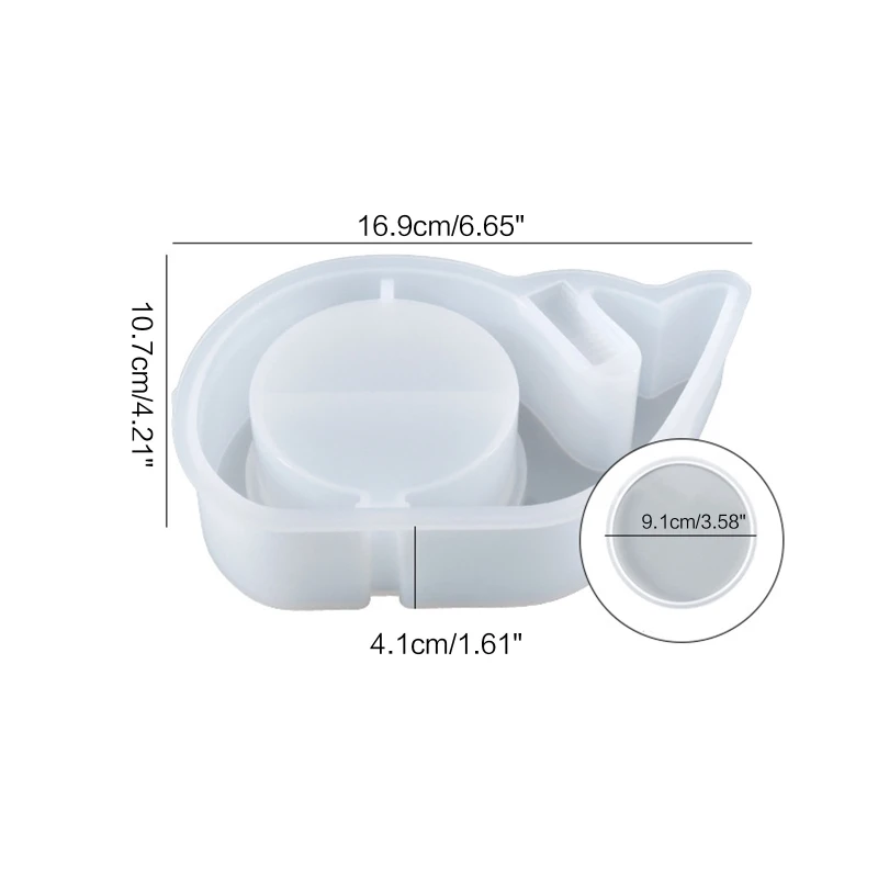 Слон Бегемот Свинья Кит форма для животных смола держатель монет эпоксидные