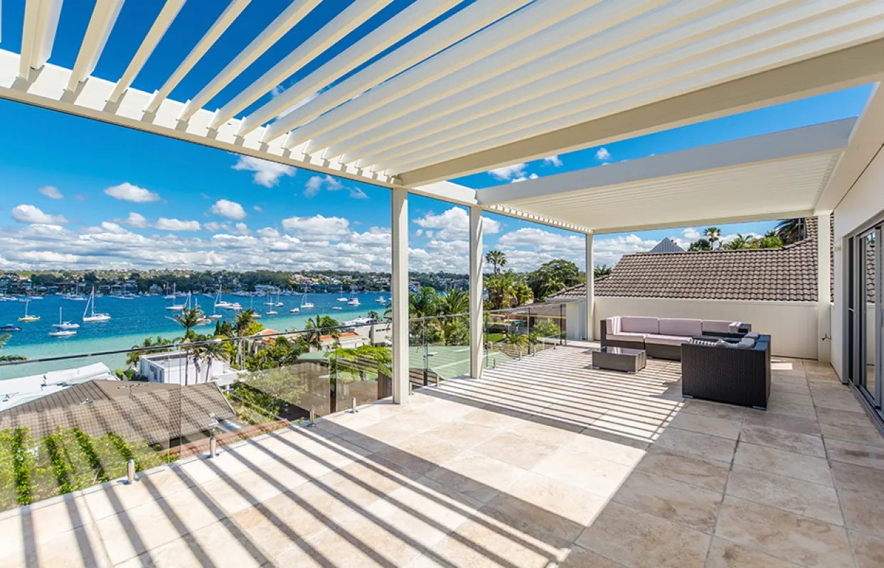 

Outdoor Garden Modern Adjustable Electric Louvers Patio Cover Metal Awning Canopy Garden Pavilion Gazebo Pergola