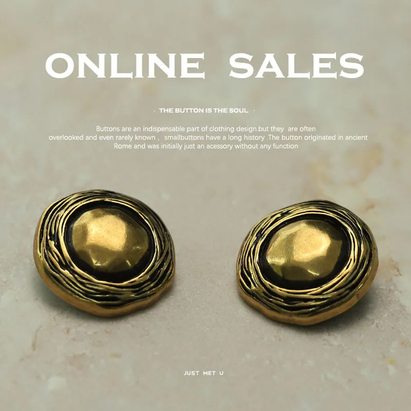 10 шт./партия металлические пуговицы для одежды