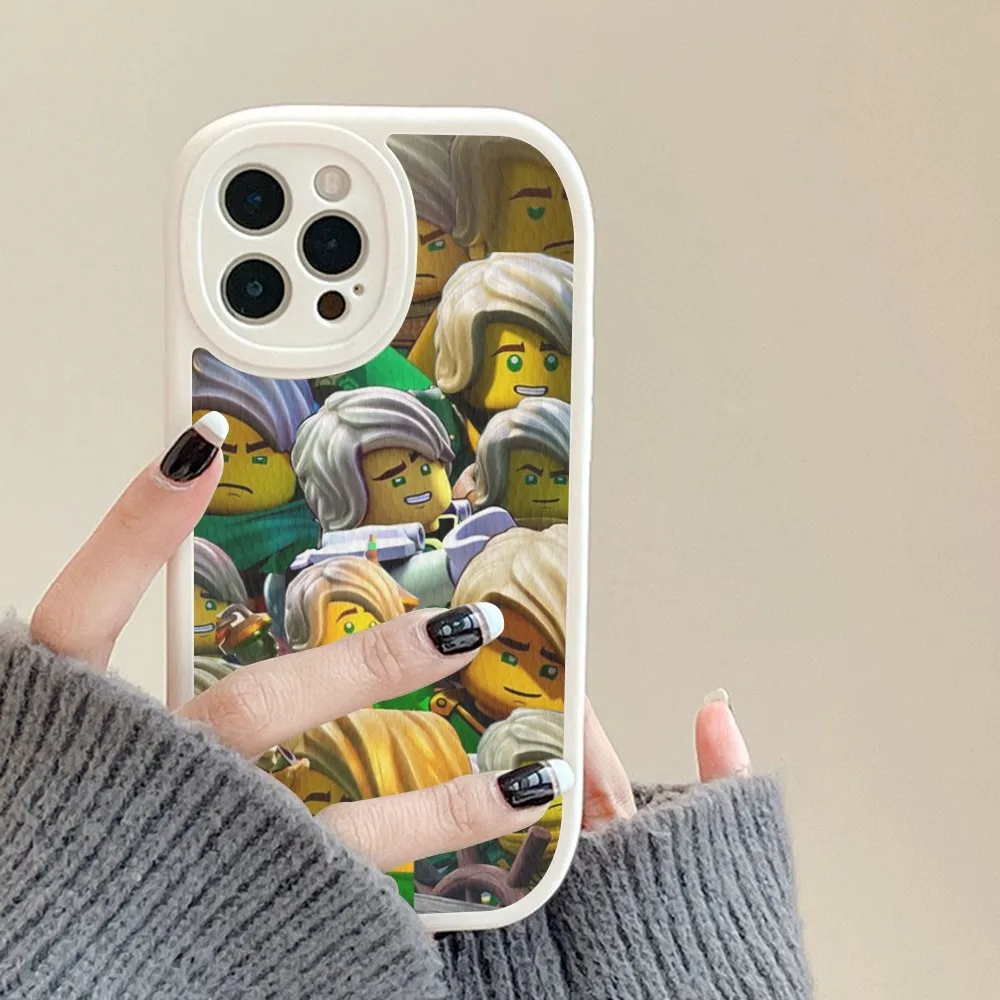 L-Lego N-Ninjago Phone Case Hard Leather For IPhone 16 15 14 13 12 Mini 11 Pro Max Xs X Xr 7 8 Plus Fundas