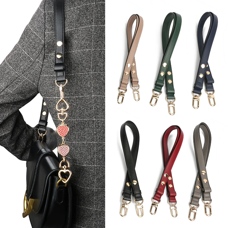 

113cm Womens Adjustable Handbag Handle PU Leather Strap For Bag Gold Buckle Shoulder Bag Accessories Long Belts Purse Straps Hot