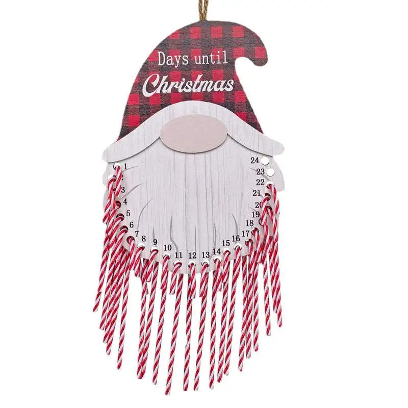 

Деревянная доска для обратного отсчета конфет, Рождественский календарь