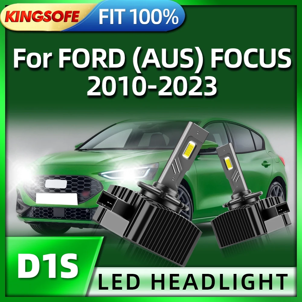 Лампы головного света KINGSOFE D1S, 2010 лм, с чипом CSP для FORD (AUS)FOCUS 2011, 2012, 2013, 2014, 2023, 15, 16, 17, 18, 19, 20, 21, 22,