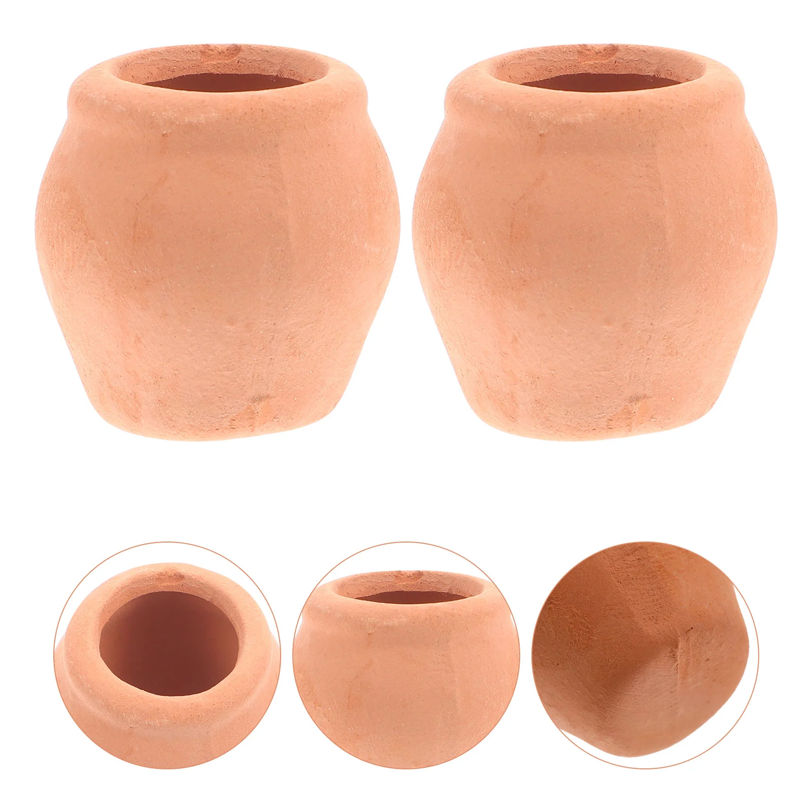 

8pcs Terracotta Pots Clay Pots Small Flowerpots Ceramic Succulents Pots Ceramic Flower Pot Small Clay Planter Pot Bonsai Planter