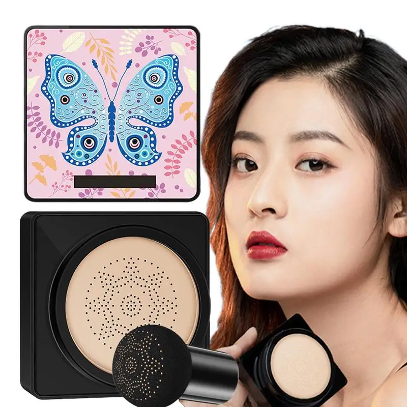 

Mushroom Head Air Cushion CC BB Cream Foundation Makeup Moisturizing BB Cream Foundation Long-Lasting Coverage Of Blemishes With