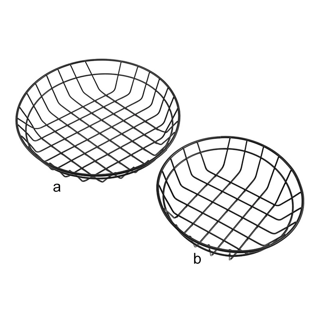 

Frying Storage Basket Holder Container Non-stick Stainless Steel Mesh Kitchen Snacks Tools for Chips Fried Chicken