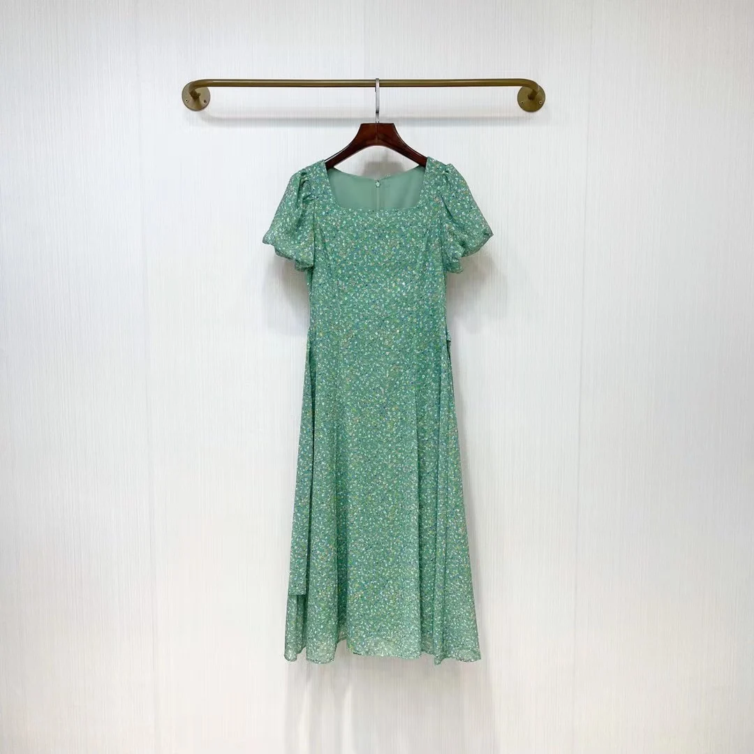 

2023 spring and summer women's clothing fashion new Floral Dress 0621