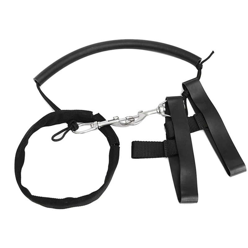

2X Scuba Diving Tank Cylinder Stage Bottle Rigging Sidemount Strap+Clamp And Clips,Dive Cylinder Straps,For 11-12L Tank