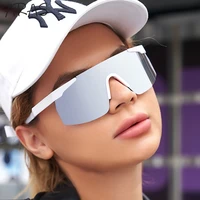 fashion rimless sports sunglasses women 2022 luxury brand goggle sun glasses men retro outdoor wind proof eyewear oculos de sol