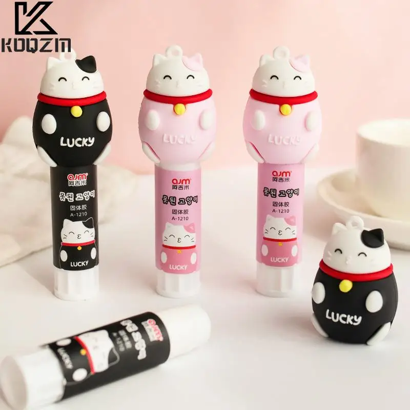 

Kawaii Cat Claw Shape Solid Glue Stick Strong Adhesives Glue Stick For Student Stationery Solid Glue High Viscosity Supplies