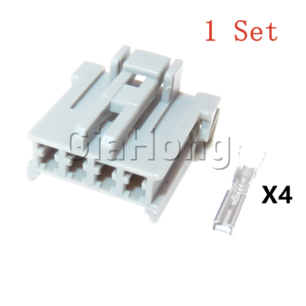 

1 компл., 4-сторонние автозапчасти, кабельная розетка, автомобильная замена, негерметичный разъем, фотоэлектрическая вилка 6098-0243