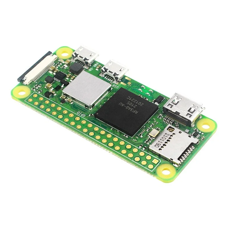 Для нового Raspberry Pi Zero 2 Вт 1 ГГц четырехъядерный 64-разрядный процессор Arm Cortex-A53 512 Мб