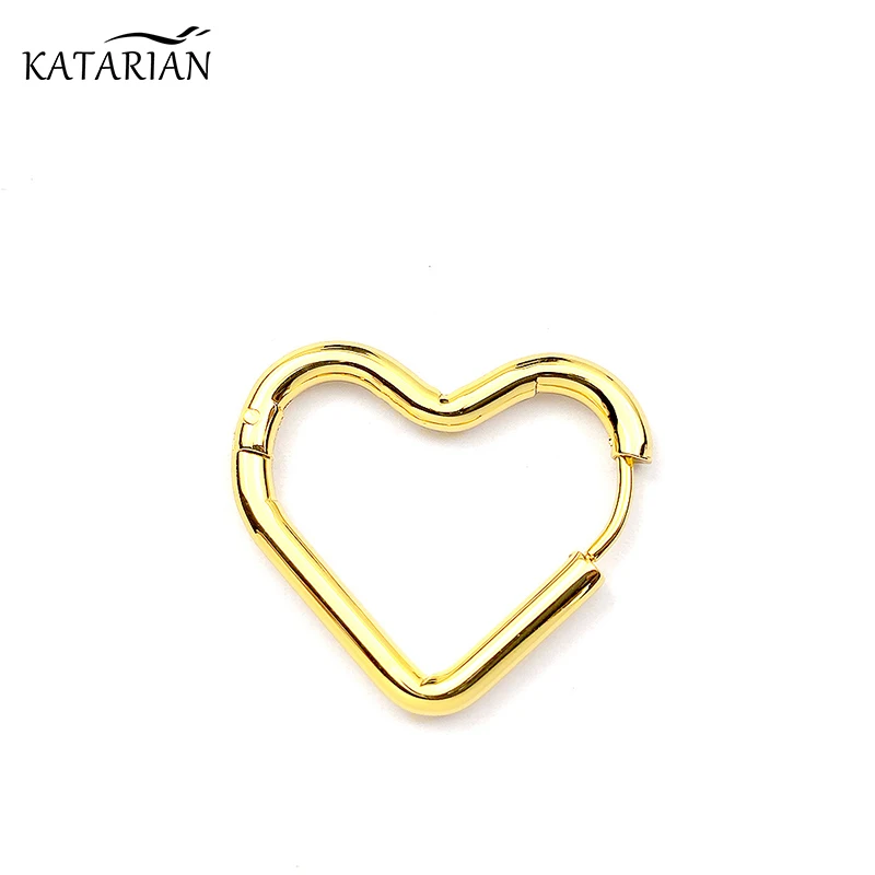

Trendy Heart-Shape Earrings For Women Simple Charm Elegant Jewelry Accessories Gift