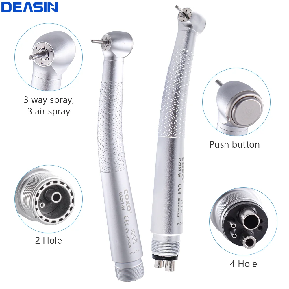 COXO CX207-W Dental высокоскоростная фототурбинная машина для очистки зубов