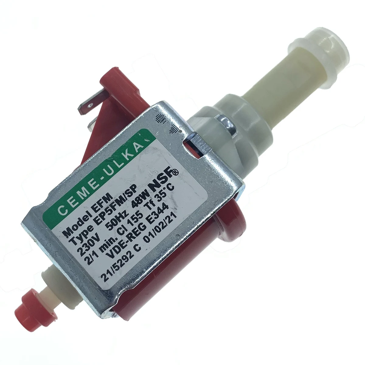 Фото Вибрационный водяной насос ULKA EP5FM/SP 48W 230V 50Hz для кофемашин/эспрессо-машин DeLonghi №2