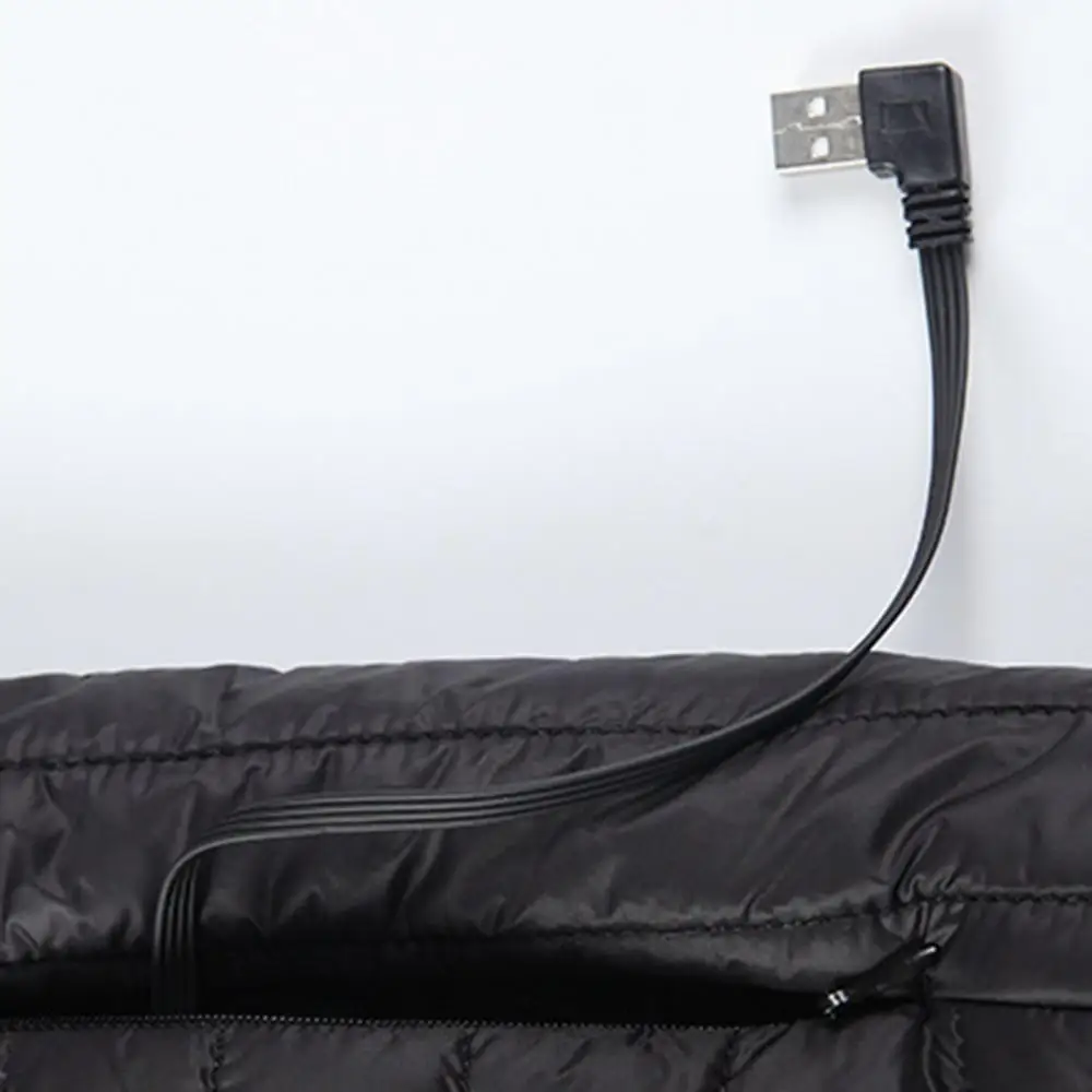 

Heated Coat Thick Men Women Winter USB Charging Electric Warm Outdoor Jacket