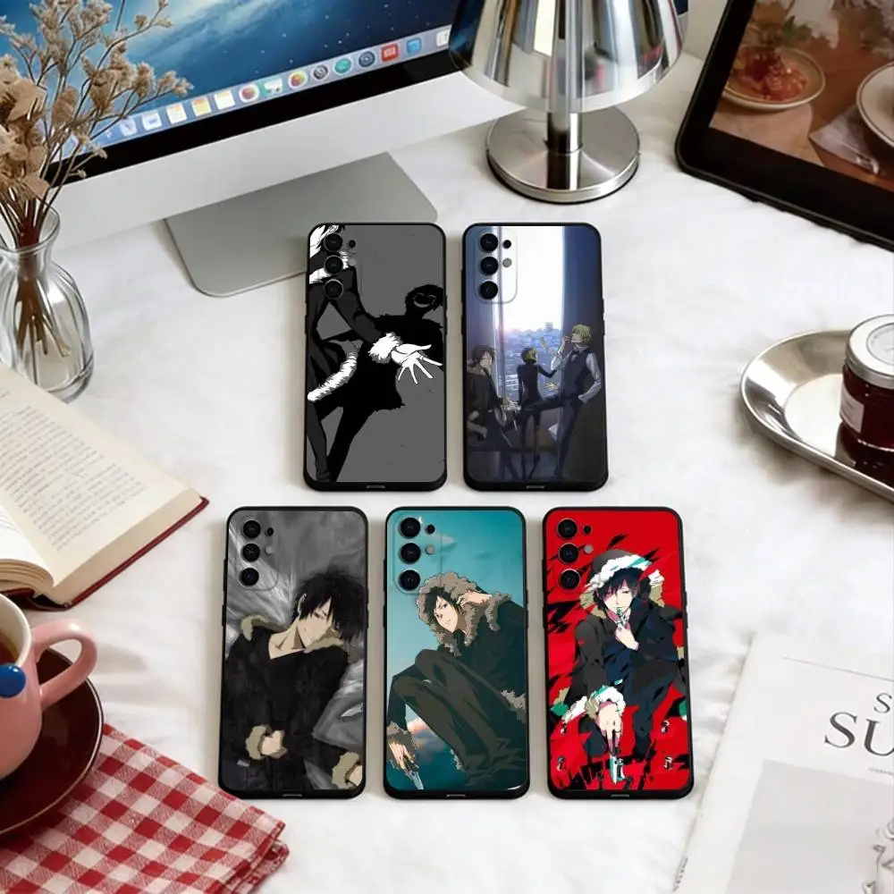 Фото Чехол для телефона Durarara для Samsung S25, S24, S21, S22, S23, S30, Ultra, S20, Plus, Fe, мягкий черный чехол №1