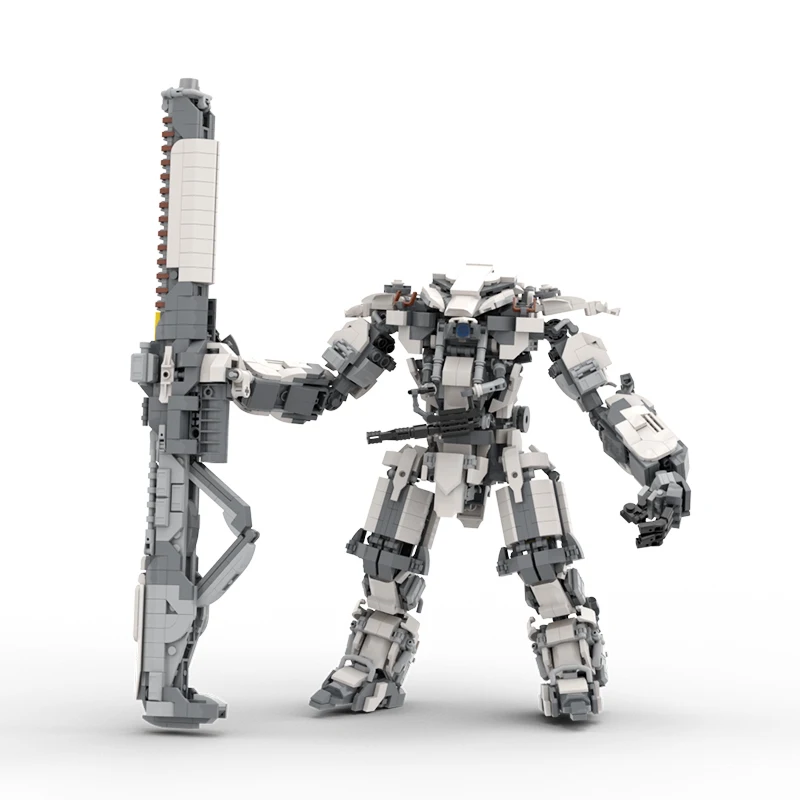 

Конструктор MOC Military BattleTech Mecha MK17, робот-хранитель, набор строительных блоков, игрушечный персонаж из «воинов», игрушечный конструктор, подарок на день рождения для детей