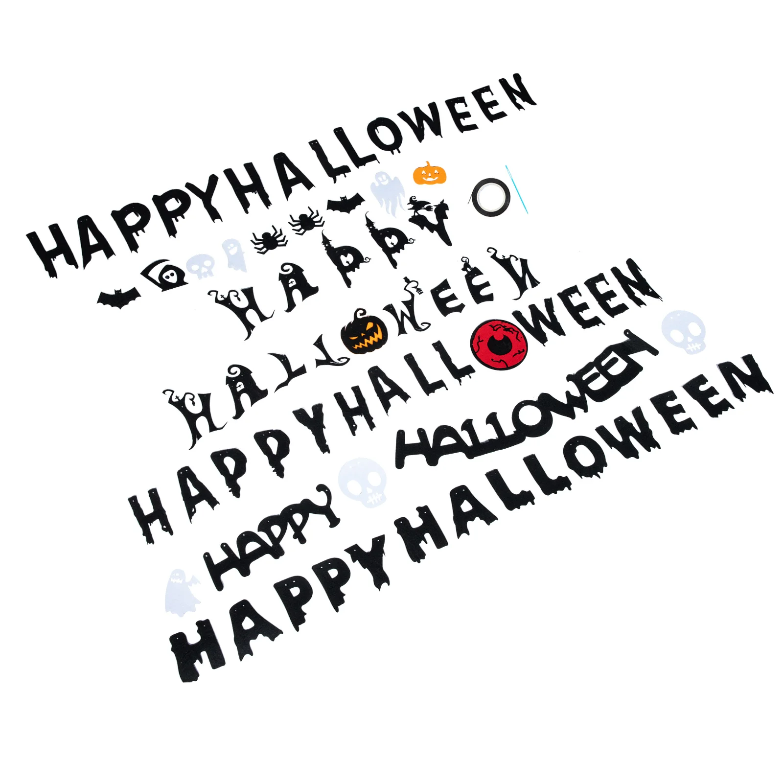 

5Pcs Banners Hanging Flags Party Hanging Ornaments Funny Banners for Party Layout Photo Props Decoration